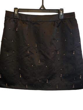 Free Assembly - Black Embellished Women's Skirt (NWT)